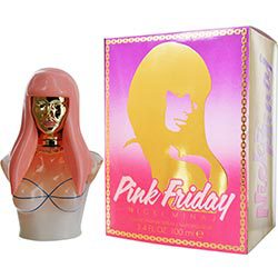 Nicki Minaj Pink Friday by Nicki Minaj 3.4 oz Eau de Parfum – playful fruity floral perfume.
