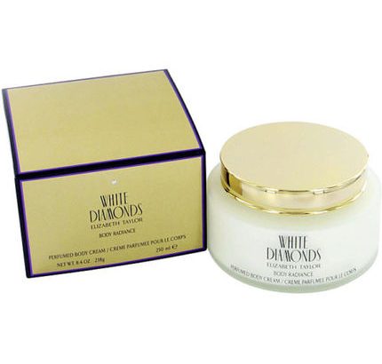 White Diamonds by Elizabeth Taylor 8.4 oz Body Cream for women
