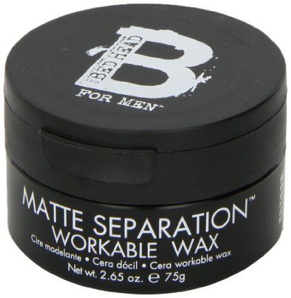 Bed Head by Tigi Matte 2.65 oz Separation Workable Wax for men