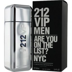 212 VIP by Carolina Herrera 3.4 oz EDT for men
