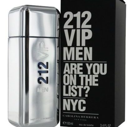 212 VIP by Carolina Herrera 3.4 oz EDT for men