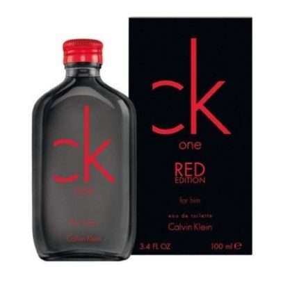 Ck One Red Edition by Calvin Klein 3.4 oz EDT for Men