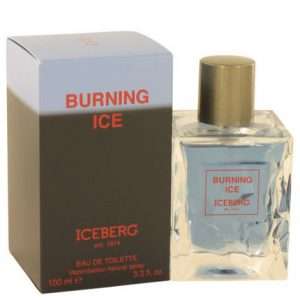 Iceberg Burning Ice by Iceberg 3.3 oz EDT for men