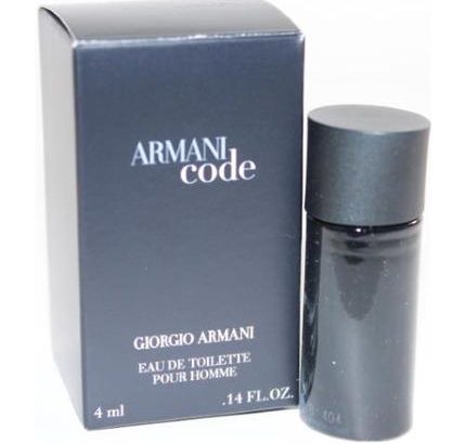 Mini Armani Code by Giorgio Armani 0.14 oz EDT for men