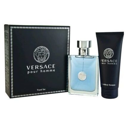 Versace Pour Homme by Versace 2pc Gift Set For Men