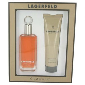LAGERFELD BY KARL LAGERFELD 2PC GIFT SET EDT + SHOWER GEL FOR MEN perfume | PerfumesLA