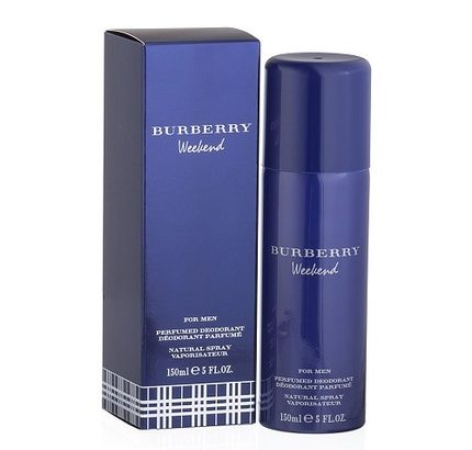 Burberry Weekend Deodarant Spray by Burberry 5 oz for Men