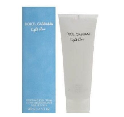 Light Blue by Dolce & Gabbana  6.7 oz Refreshing Body Cream