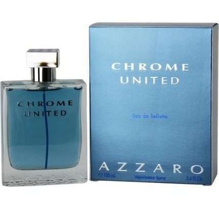 Chrome United by Azzaro 3.4 oz EDT for men
