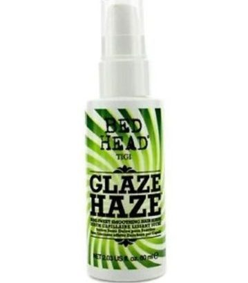 Bed Head Glaze Haze by Tigi 2.03 oz Semi-Sweet Smoothing Hair Serum for Unisex