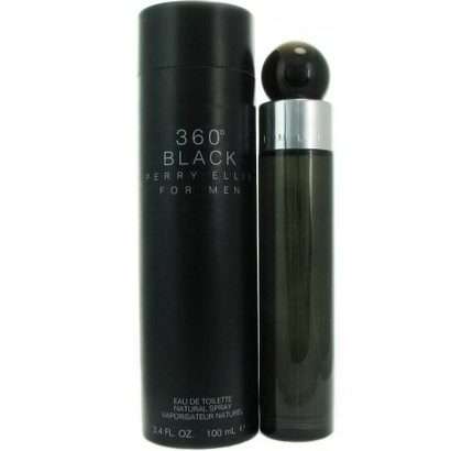 Perry Ellis 360 Black By Perry Ellis 3.4 oz EDT for Men