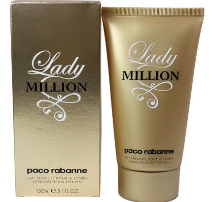 Lady Million by Paco Rabanne 5.1 oz Sensual Body Lotion for women