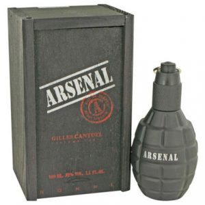 Arsenal Black by Gilles Cantuel 3.4 oz EDP for Men