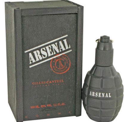 Arsenal Black by Gilles Cantuel 3.4 oz EDP for Men