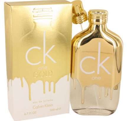Ck One Gold by Calvin Klein 6.7 oz EDT for Men/Women