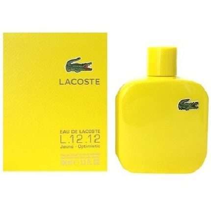 Lacoste Eau De Lacoste L.12.12 Jaune Optimistic by Lacoste 3.3 oz EDT for men