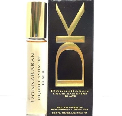 DK Liquid Cashmere Black by Donna Karan 0.34 oz EDP Rollerball for Women