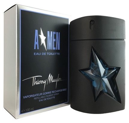Angel Amen by Thierry Mugler 3.4 oz EDT Refillable Rubber Spray