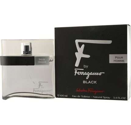F By Ferragamo Pour Homme Black by Salvatore Ferragamo 3.4 oz EDT