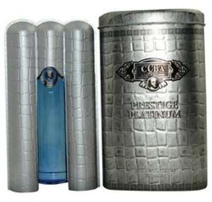 Cuba Prestige Platinum by Cuba 3 oz EDT for men