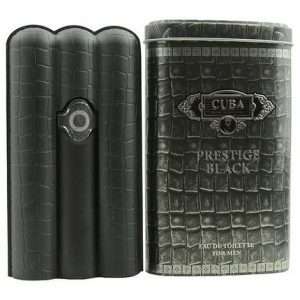 Cuba Prestige Black by Fragluxe 3 oz EDT for men