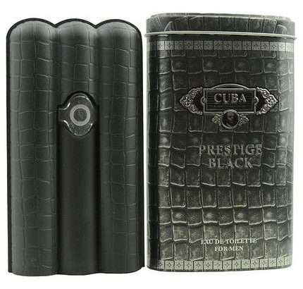 Cuba Prestige Black by Fragluxe 3 oz EDT for men