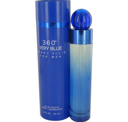 360 Very Blue by Perry Ellis 3.4 oz EDT for Men
