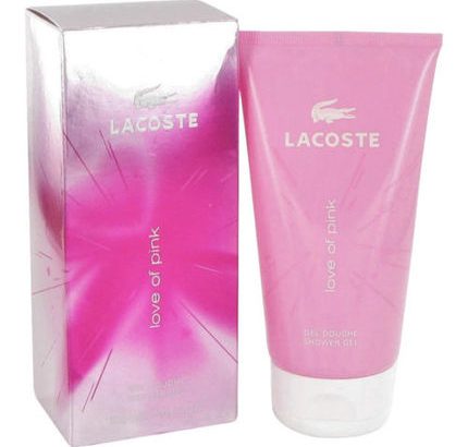 Love of Pink by Lacoste 5 oz Shower Gel for Women