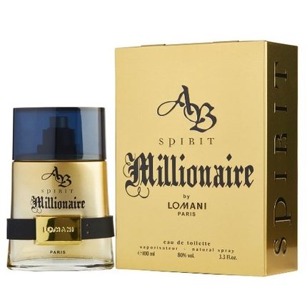 Ab Spirit Millionaire by Lomani 3.4 oz EDT for men
