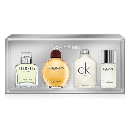 4pc Mini Gift Set by Calvin Klein ~ Eternity + Obsession + Ck One + Escape for Men