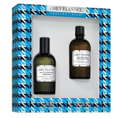 Grey Flannel by Geoffrey Beene 2pc Gift Set EDT 4 oz + Aftershave 4 oz for Men
