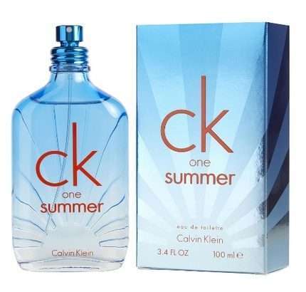 Ck One Summer 2017 by Calvin Klein 3.4 oz EDT for Unisex