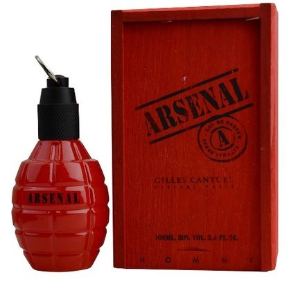 Arsenal Red by Gilles Cantuel 3.4 oz EDP for Men