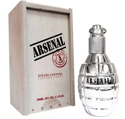 Arsenal Platinum by Gilles Cantuel 3.4 oz EDP for Men