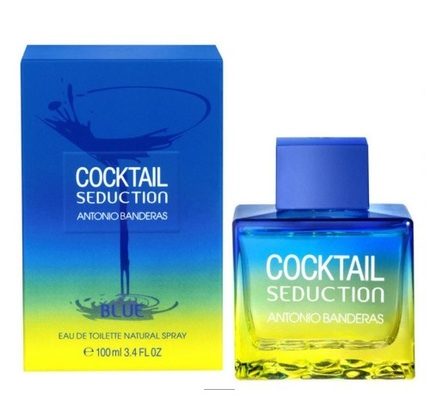 Cocktail Seduction Blue  by Antonio Banderas 3.4 oz EDT for Men