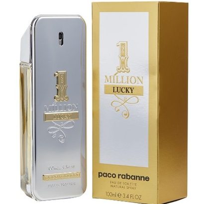 1 Million Lucky by Paco Rabanne 3.4 oz EDT for Men
