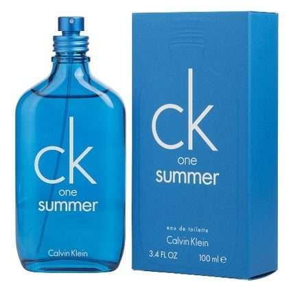 Ck One Summer 2018 by Calvin Klein 3.4 oz EDT for Unisex