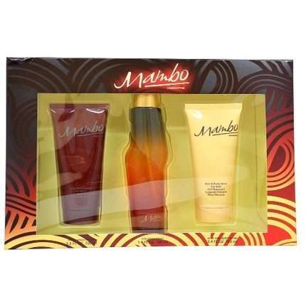 Mambo by Liz Claiborne 3pc Gift Set EDT 3.4 oz + Body Moisturizer 3.4 oz + Hair and Body Wash 3.4 oz for Men