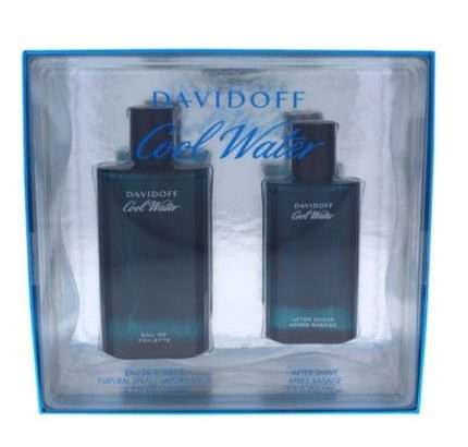Cool Water Gift Set by Davidoff 2pc EDT 4.2 oz + After Shave 2.5 oz for Men