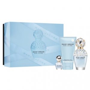 Daisy Dream by Marc Jacobs 3pc Gift Set EDT 3.4 oz + Body Lotion 5 oz +  Mini 0.13 oz for Women