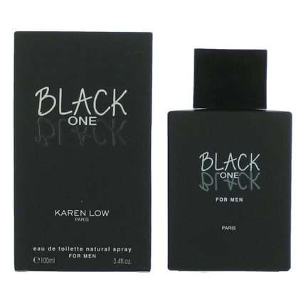 Black One by Karen Low 3.4 oz EDT for men