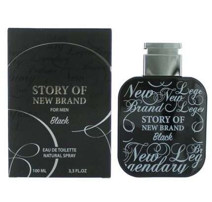 Story of New Brand Black by New Brand 3.3 oz EDT for men
