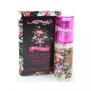 Ed Hardy Hearts & Daggers by Christian Audigier .25 oz EDP mini for Women