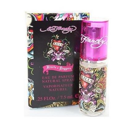 Ed Hardy Hearts & Daggers by Christian Audigier .25 oz EDP mini for Women