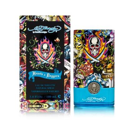 Ed Hardy Hearts & Daggers by Christian Audigier 3.4 oz EDT for men