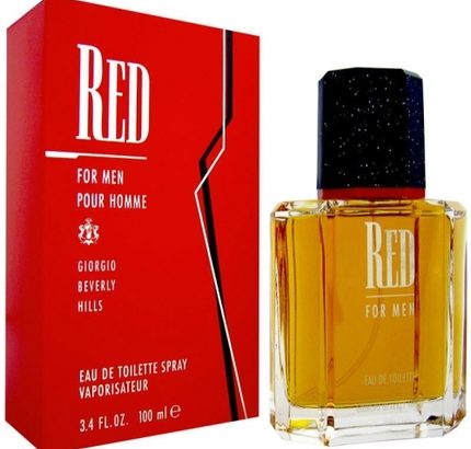 Red by Giorgio Beverly Hills 3.4 oz EDT for men