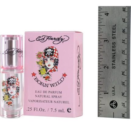 Ed Hardy Born Wild by Christian Audigier .25 oz EDP mini for Women