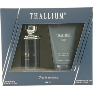 THALLIUM BY YVES DE SISTELLE 2PC EDT + SHOWER GEL GIFT SET FOR MEN perfume | PerfumesLA