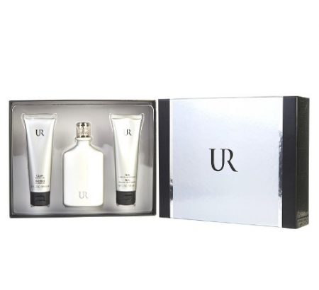 UR USHER BY USHER 3PC GIFT SET EDT 3.4 OZ + SHOWER GEL 3.4 OZ + AFTERSHAVE 3.4 OZ FOR MEN