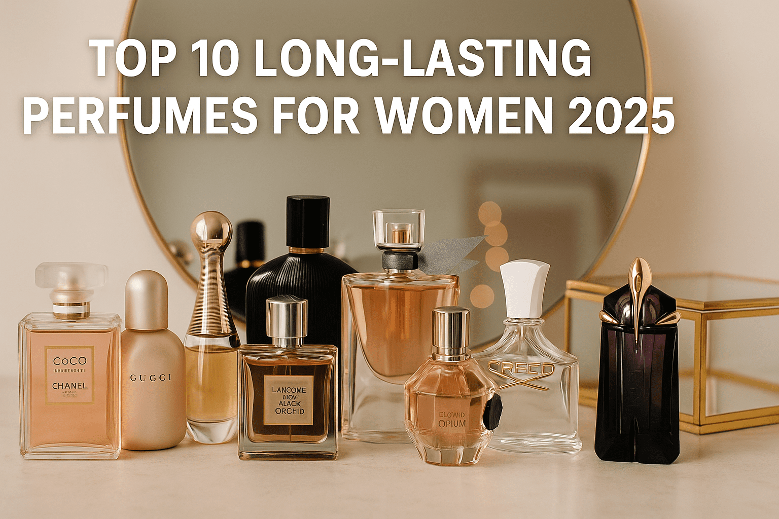 Top 10 Long-Lasting Perfumes for Women 2025